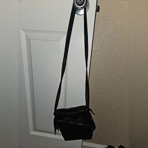 Hand quilted cross body small bag